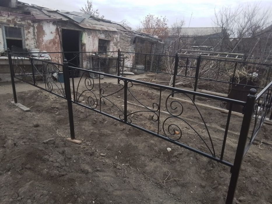 Оградки ,кресты ,ритуальные услугу .