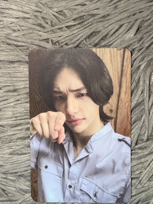 Hyunjin- Noeasy двустранна официална картичка