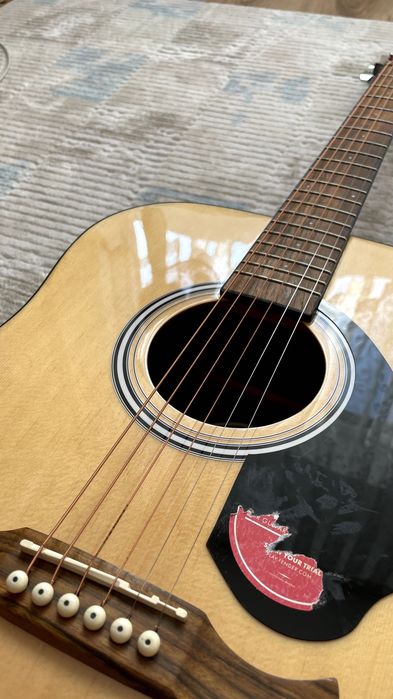 Chitară acustică Fender FA-125 Natural – Stare ca nouă (folosită 5 lecții) + Strune noi