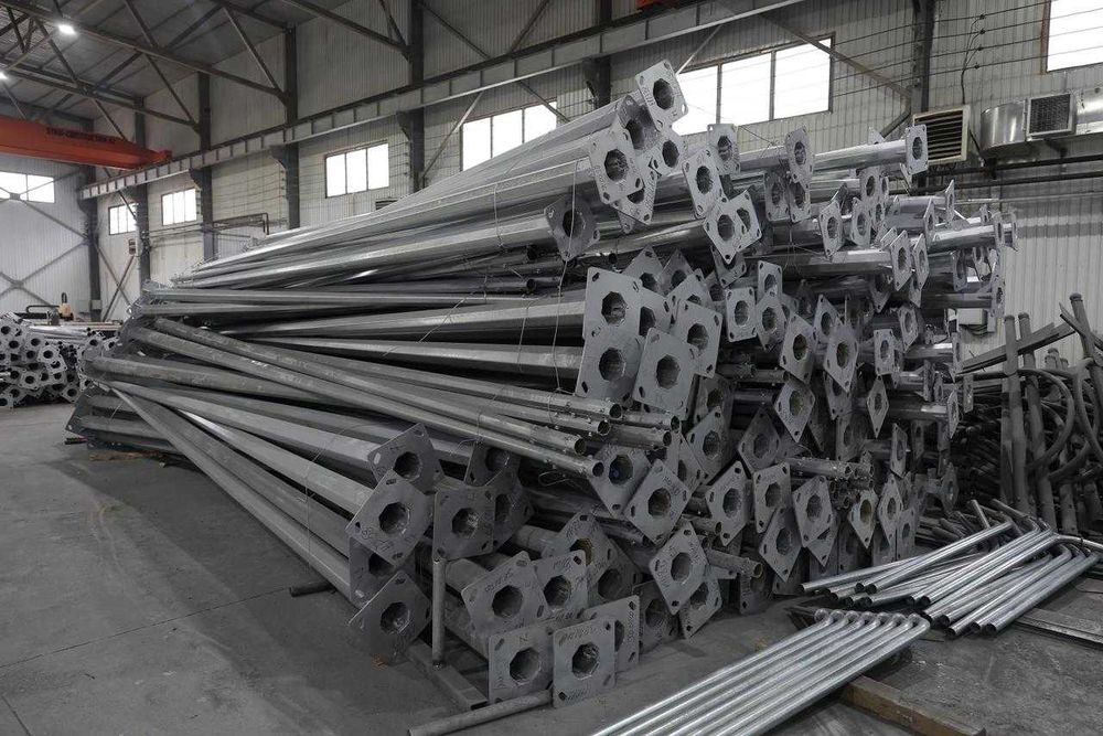 Опора освещения горячий оцинкованный СКФ, СГКФ, СТВ от 3-12м