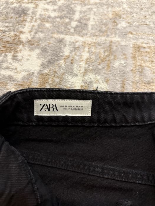 zara flared zip флейред