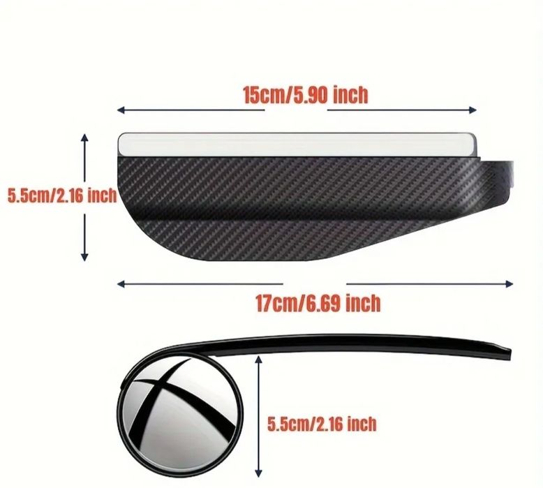 Protecrie oglinzi laterale cu oglinzi ptr unghiul mort