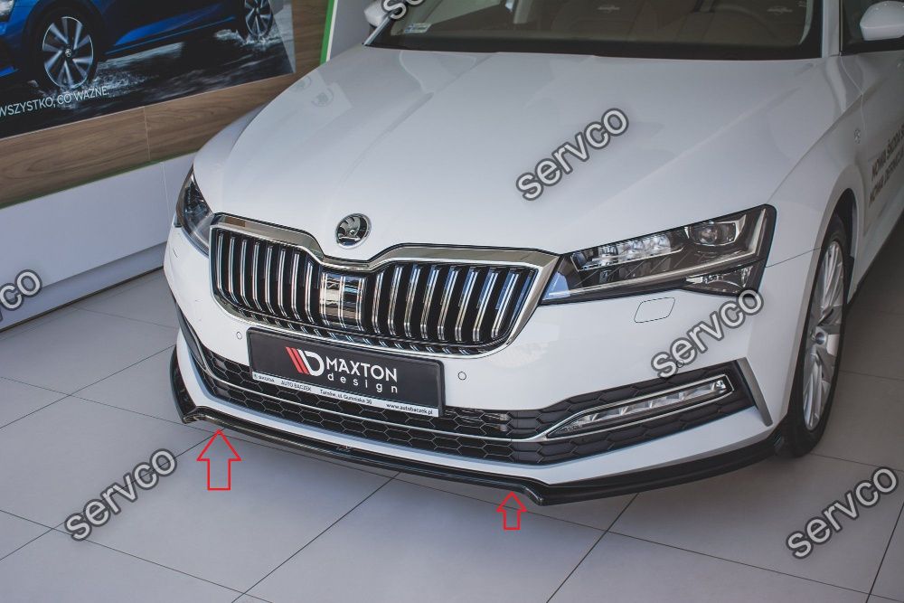 Bodykit tuning sport Skoda Superb Mk3 2019- v2 Maxton Design