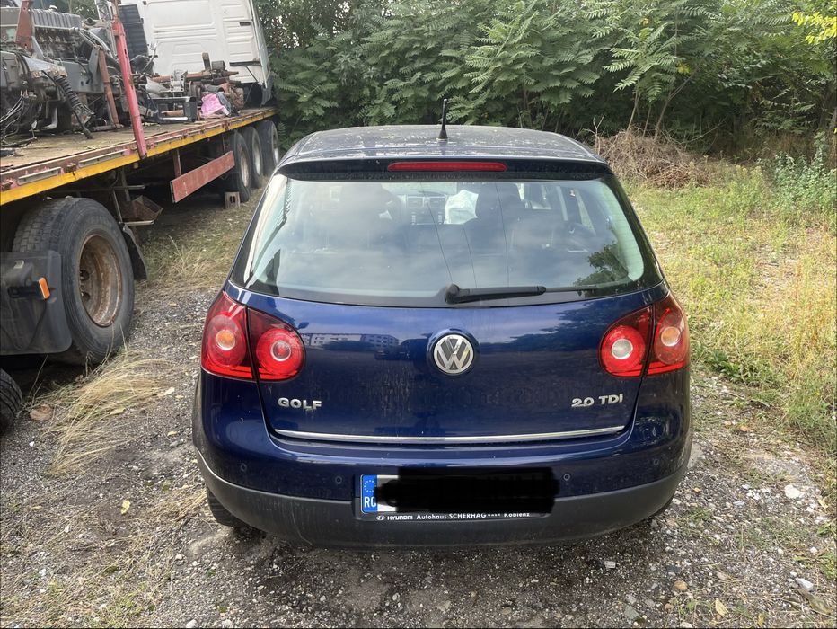 Golf 5 Edition Avariat 2.0 Tdi BMM motor perfect functional