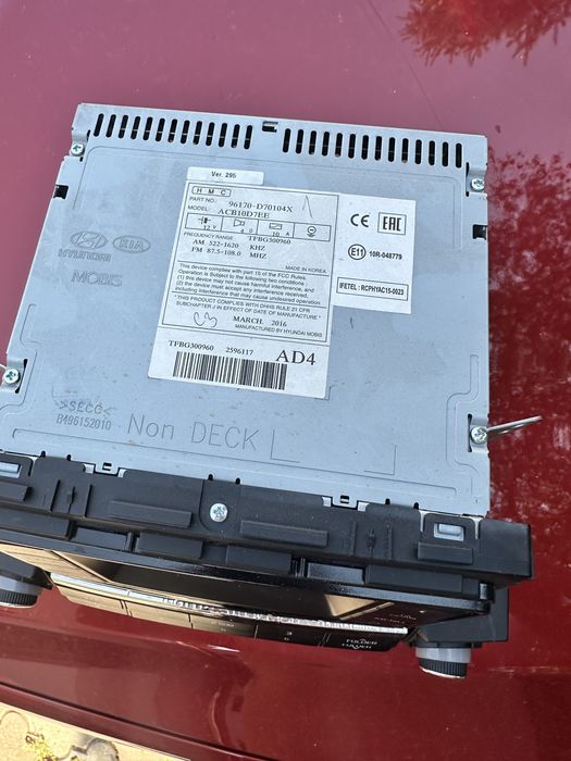 Unitate multimedia originala OEM Hyundai Tucson 2016