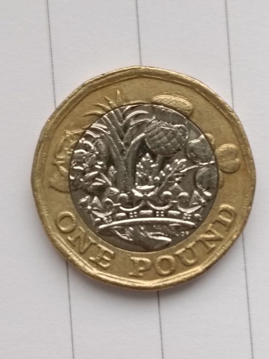 Monedă colecție one pound