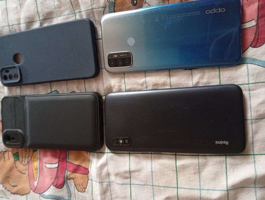 Срочно продам 2 Телефона Орро а53 и Редми 9а