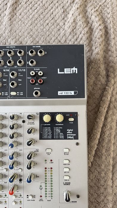 Mixer Audio Analogic LEM RD 122 FX – Procesor Efecte 24-bit