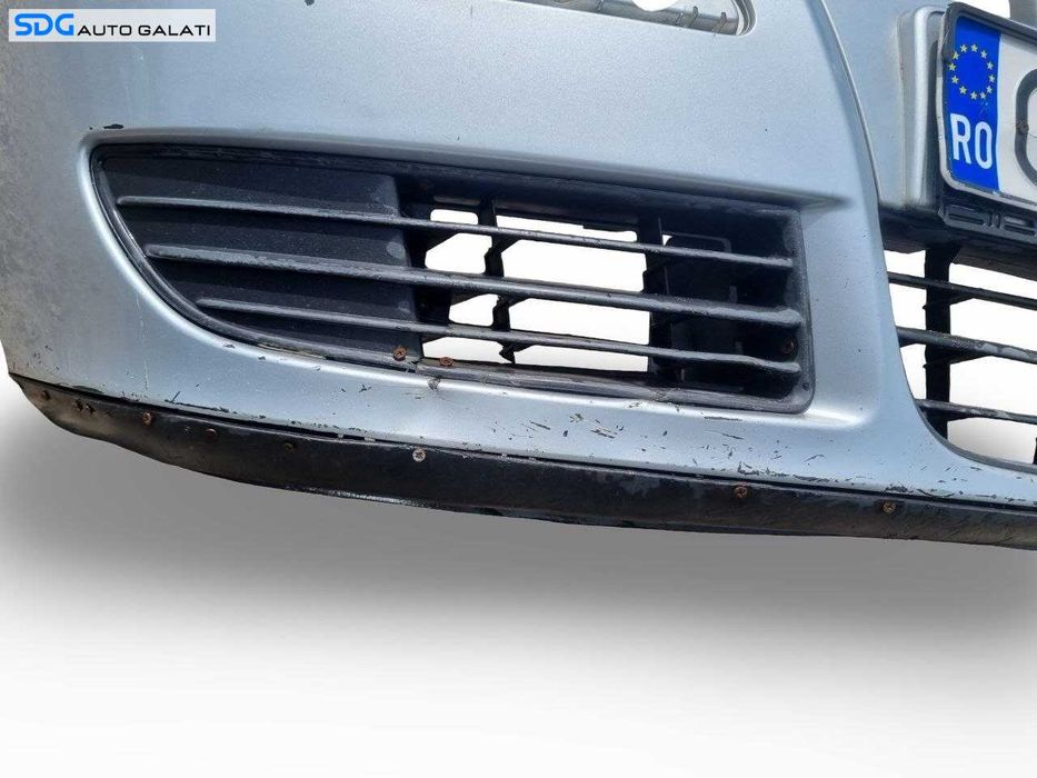 Bara Spoiler Fata Completa FARA Grila cu Emblema Volkswagen Polo 9N 9N3 2005 - 2008 (Prezinta Defecte Imperfectiuni) [LC4325]