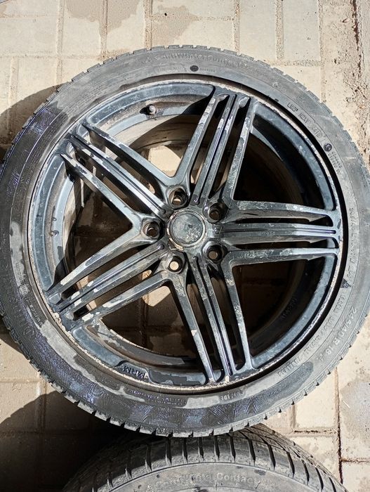 Jante BMW r18 5x120 cu anvelope de iarna