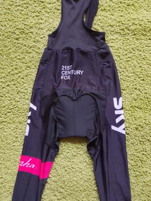 Pantaloni Bib Ciclism Team Sky Rapha