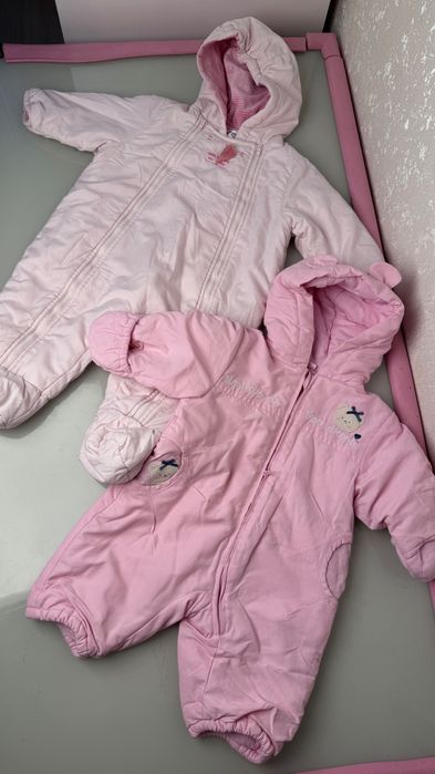 Продам два зимних комбинезона для девочки в отличном состоянии