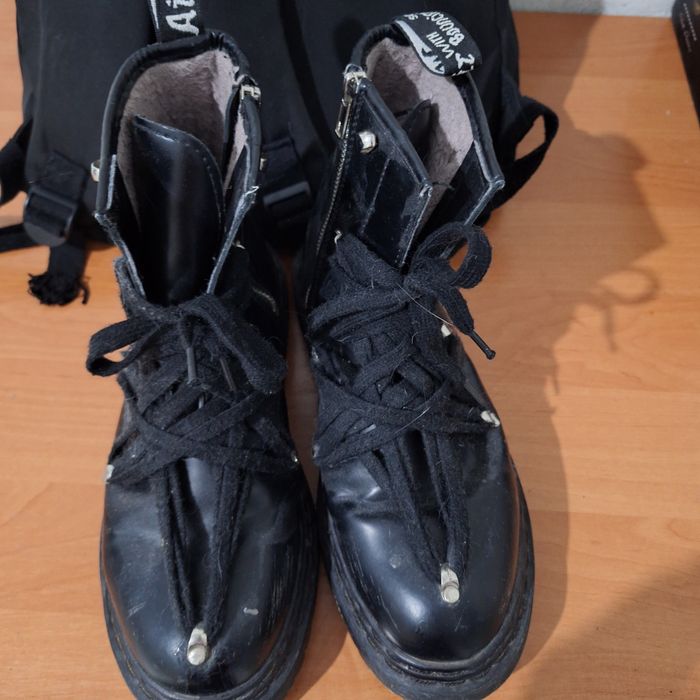 Rick owens x Dr. Martens