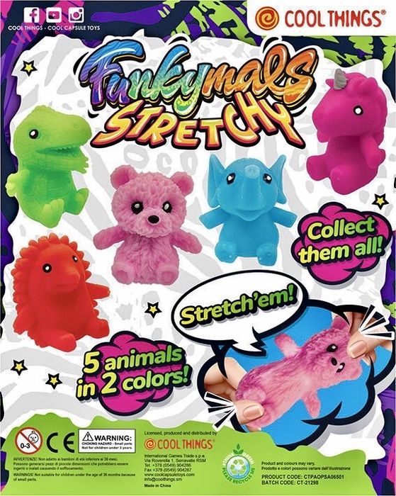 Капсули с играчка за вендинг машина за топчета 55 mm