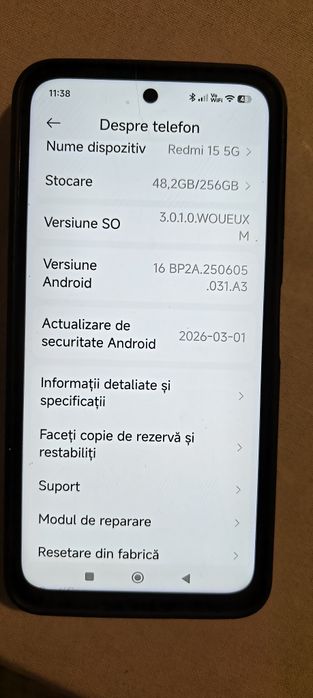 Xiaomi Redmi 15 5g. 256 GB. 8 GB Ram