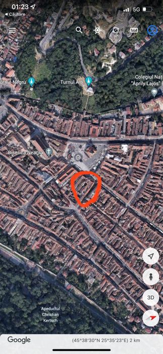 Casa de inchiriat in Centrul istoric al Brasovului