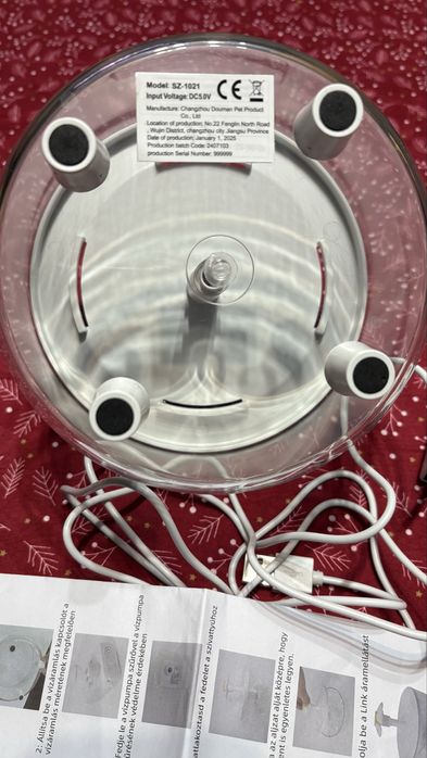 Фонтан за вода за домашни любимци