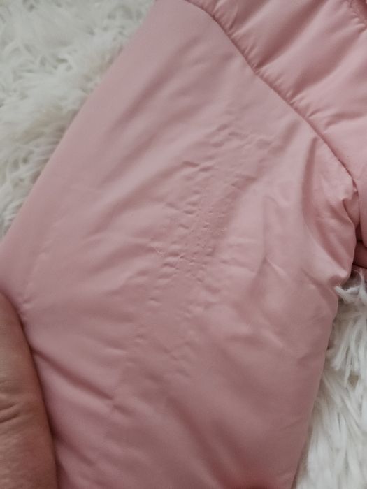 Combinezon fas, captusit cu blanita, Dusty Pink