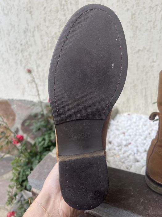 Ghete Tommy Hilfiger,piele intoarsa