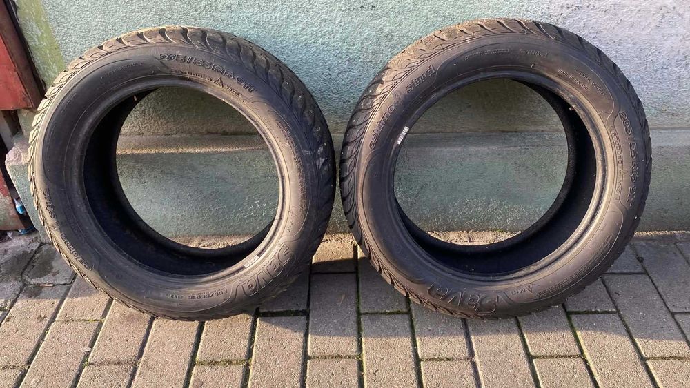 vand set 2 anv iarna cu cuie 205 55 16  dot 2019-20 sava