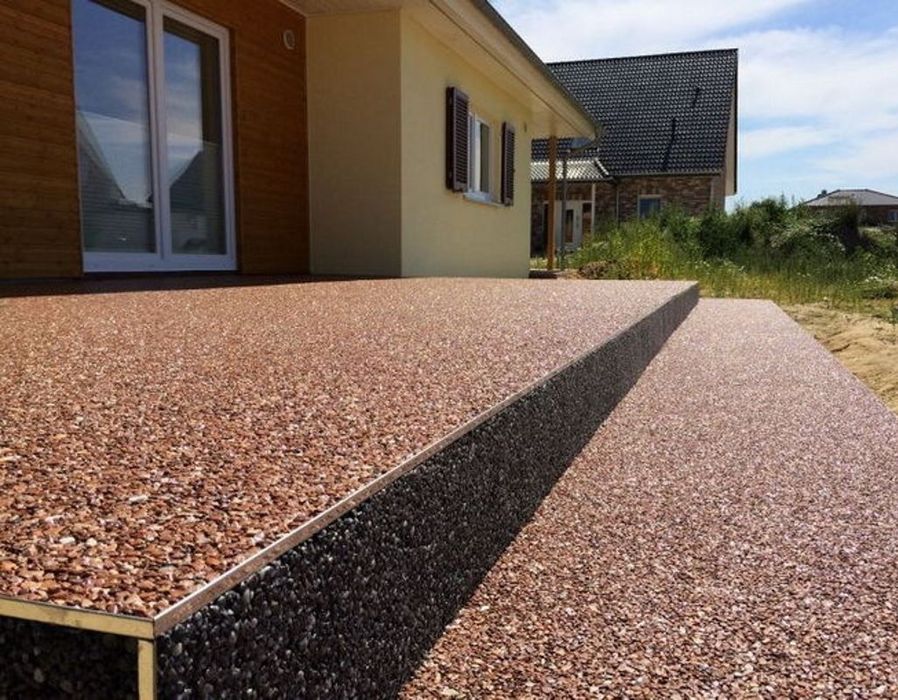 Каменный ковер - стильное покрытие