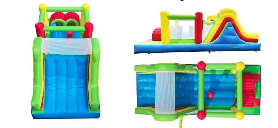 Tobogan Gonflabil și Spațiu de Joacă Mega Fun