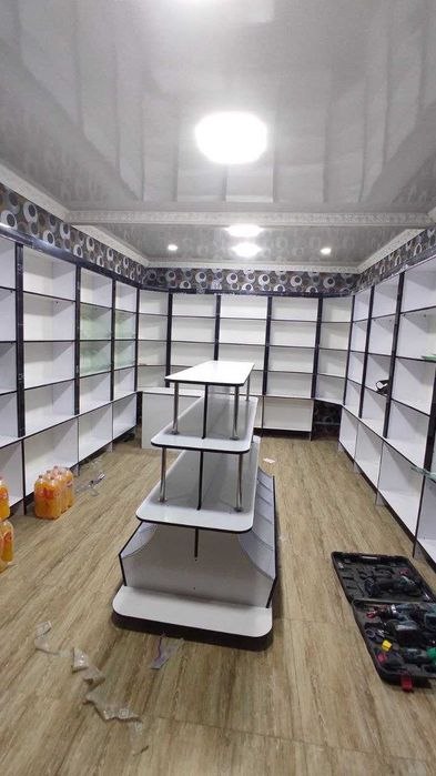 Prilavka, stelaj, vitrinalarni zakazga tayyorlaiymiz!