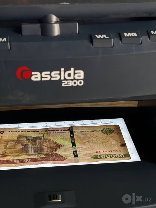Cassida 2300DA. универсальный просмотровый детектор для проверки купюр