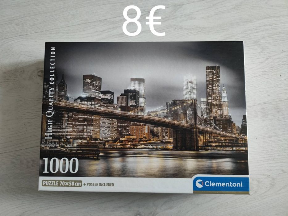 Пъзели от 1000 до 2000 части