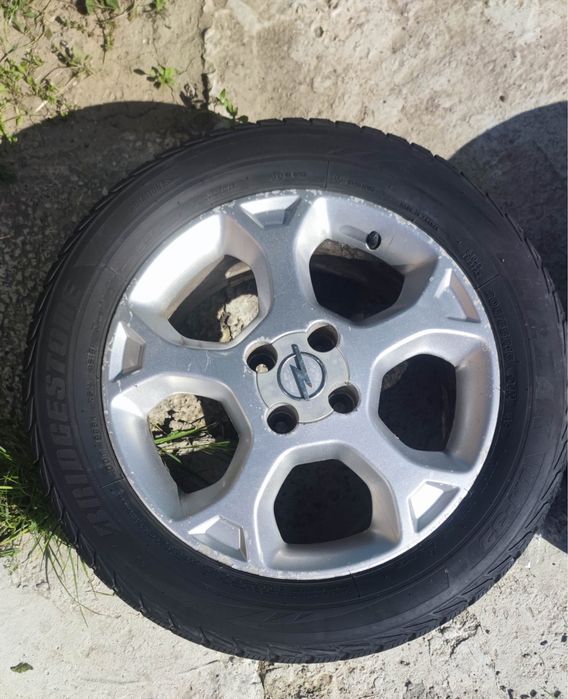 Jante Opel r16 4x100 plus cauciucuri