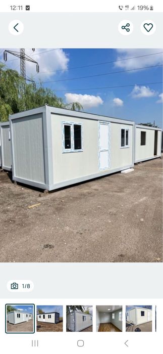 Container pentru birou locuinta sanitar vestiar magazin