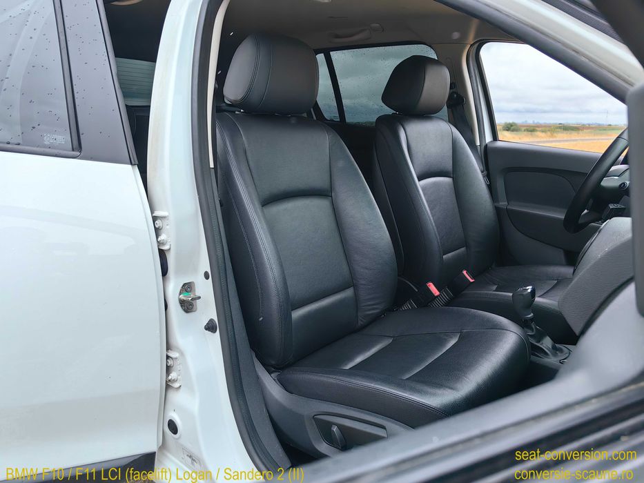 Sistem adaptare scaune de BMW Seria 5 F11 LCI pe Logan Duster Sandero