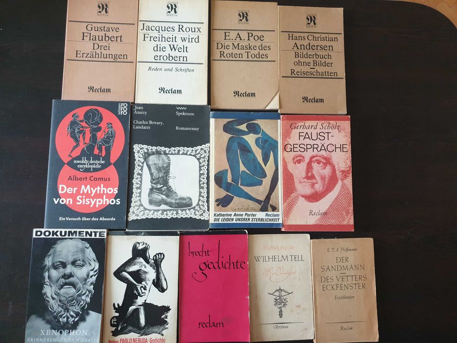 Книги на немски и български - романи, критика, философия - част 2