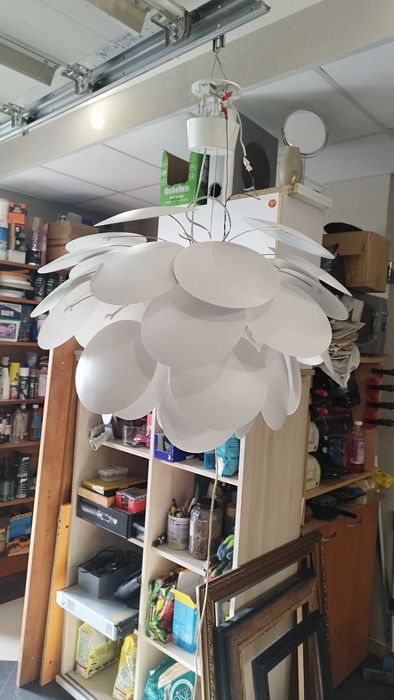 Полилей стил Marset Discocó с три крушки 80/60см