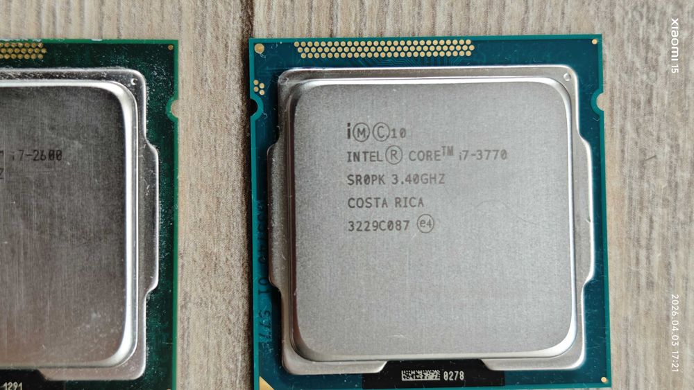 Intel Core i7-3770 Processor 8M Cache, up to 3.90 GHz