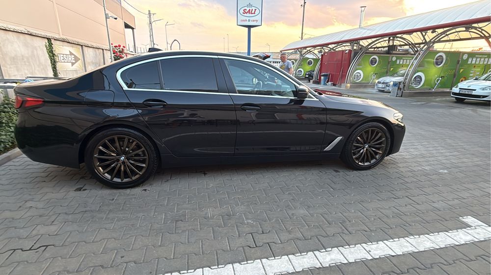 Bmw seria 5 g30 lci 2.0 diesel b47 2021 inmatriculat numar negru