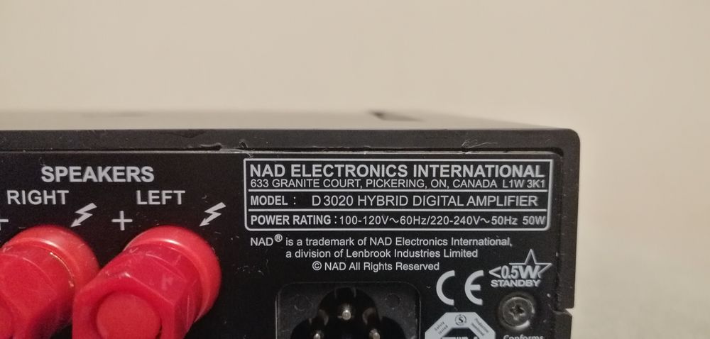 !! Ocazie.Vand amplificator NAD 3020D Digital Hybrid