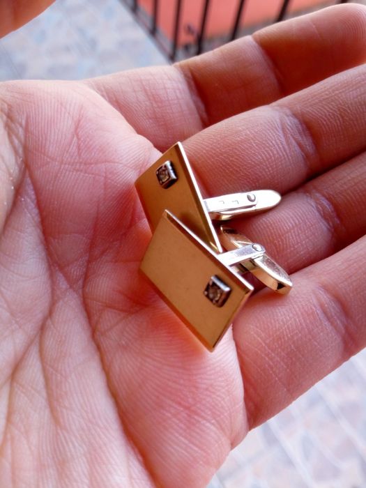 Butoniere cămăși din argint aurit