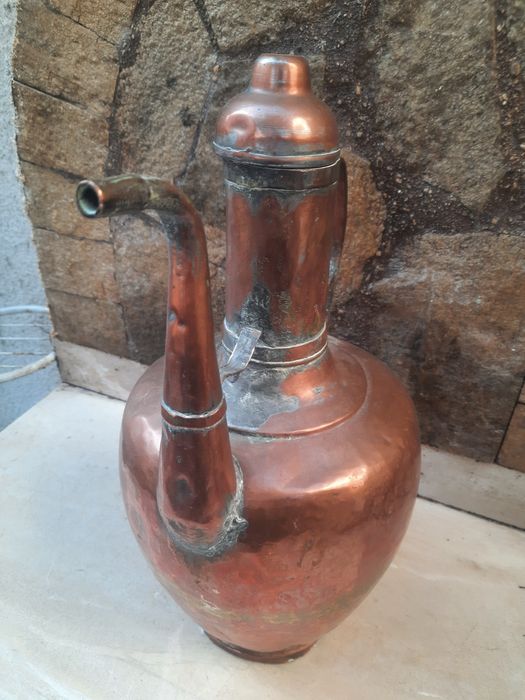 Медна бакърена кана,ибрик