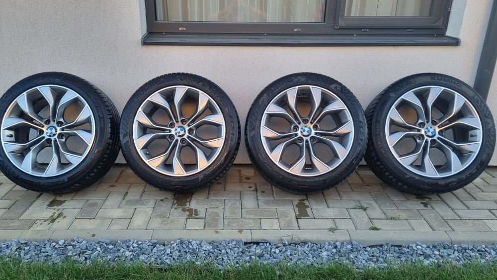 Vând roti BMW x3 f25 r19 jante + cauciucuri