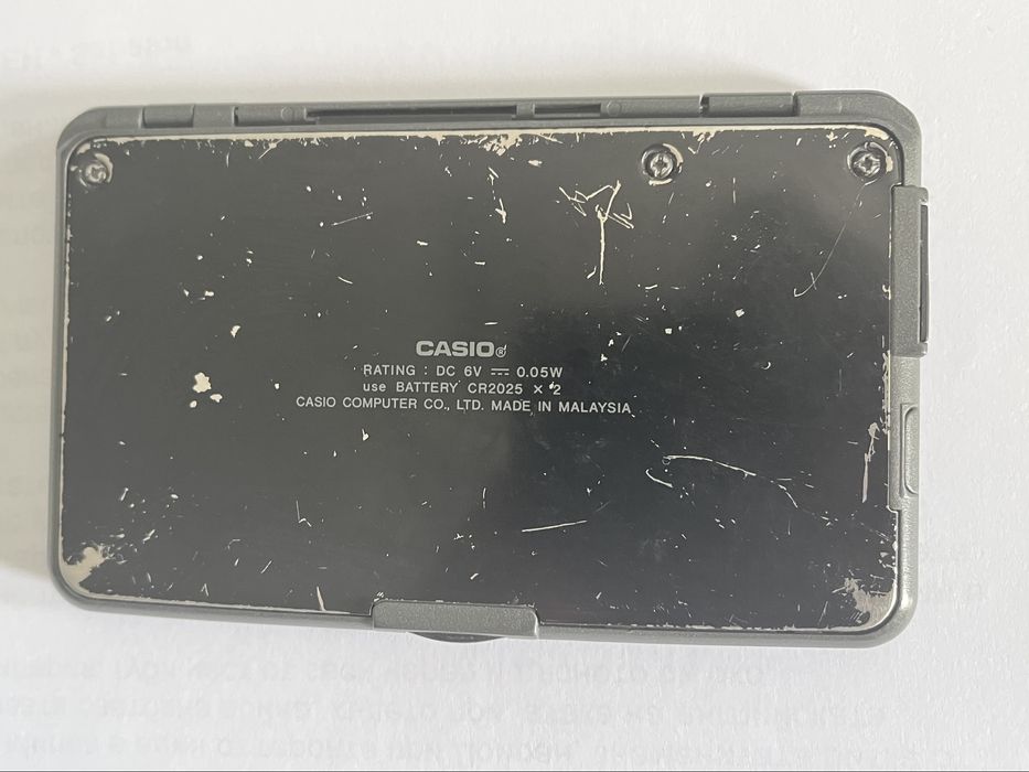 CASIO ретро дигитален органайзер работещ