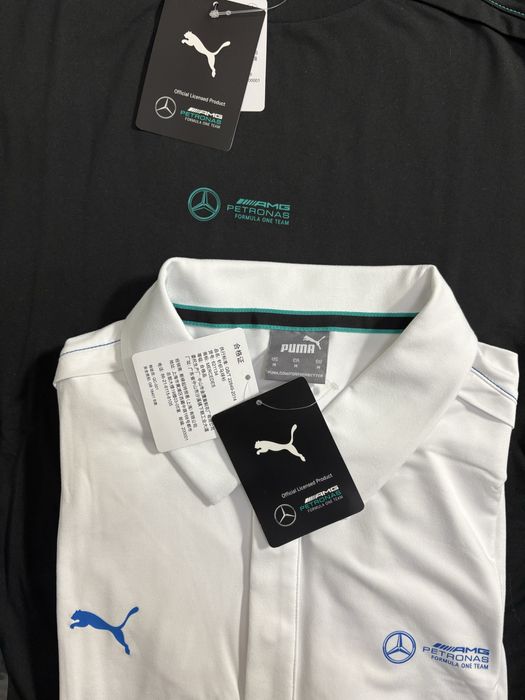 Тениски Мерцедес х Пума / Mercedes Benz AMG PETRONAS F1 Team x Puma