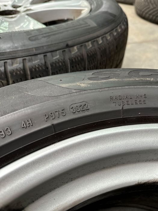 Roti complete iarna BMW X5 X6 255/55R18