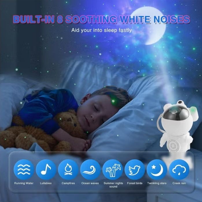 Проектор космонавт звёздная небо с музыкой