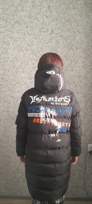 Пуховик подростковый