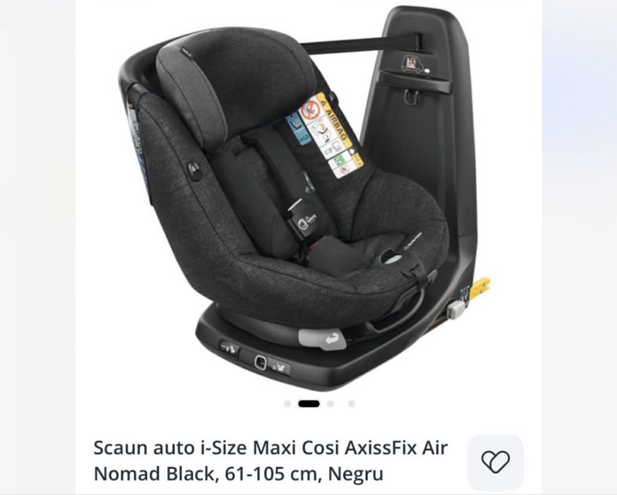 Scaun auto maxi cosi i-size axissFix air