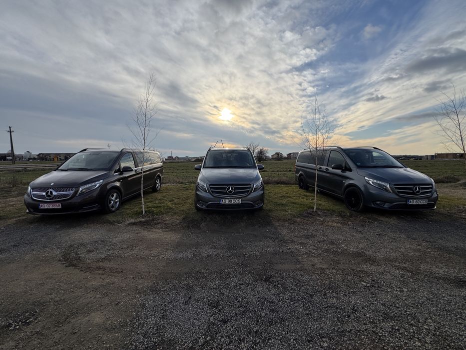 Inchiriere Rent Vito V-Class Sprinter Van microbuz 7+1 Automata 8+1