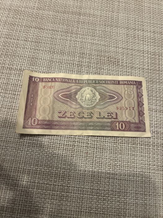 Bancnota zece lei rsr 1966