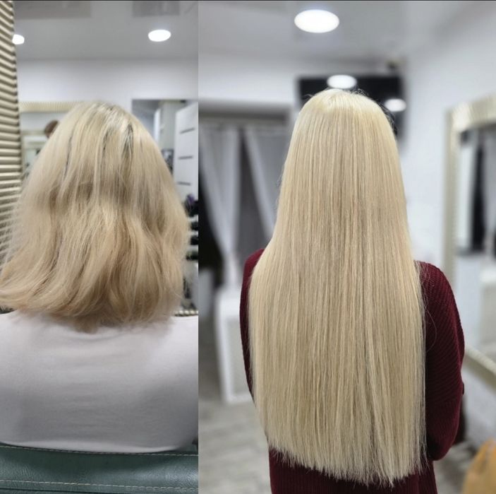 Наращивание волос у топ мастера со стажем 6 лет