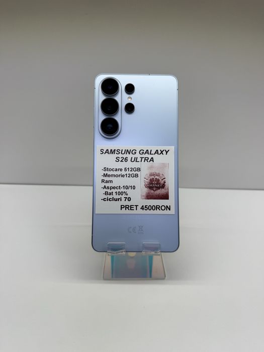 Samsung s26ULTRA 512GB impecabil Kingamanet